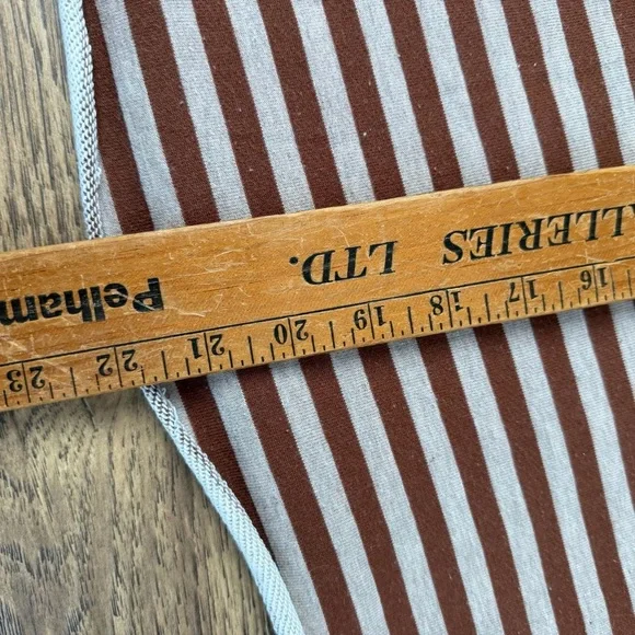 ZESICA Womens Striped Long Sleeve Oversized Sweatshirt Size L EEUC - Picture 4 of 5